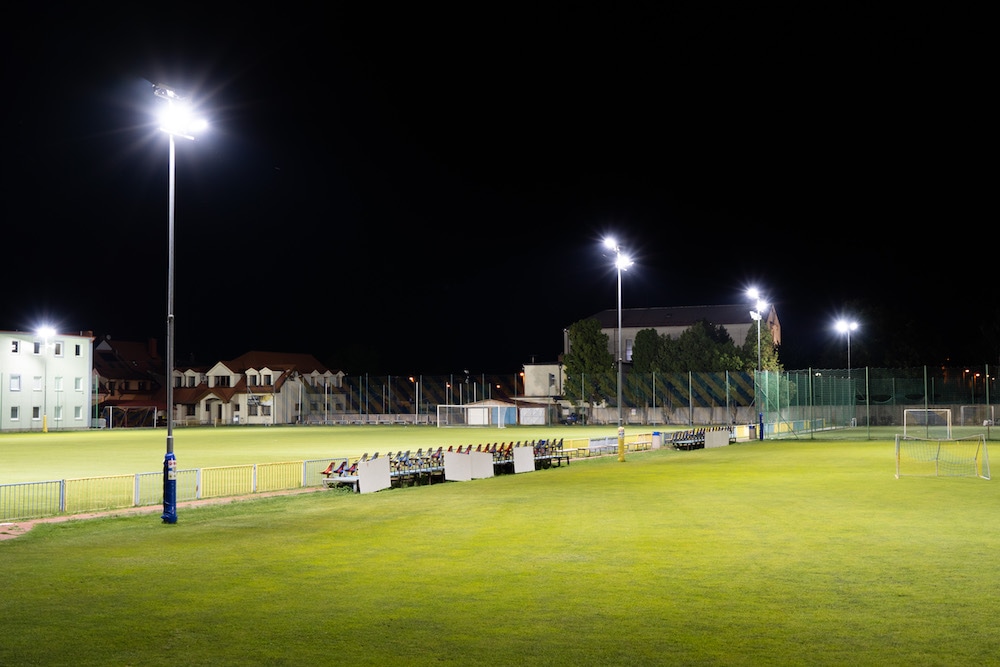 Osvetlenie futbalového ihriska