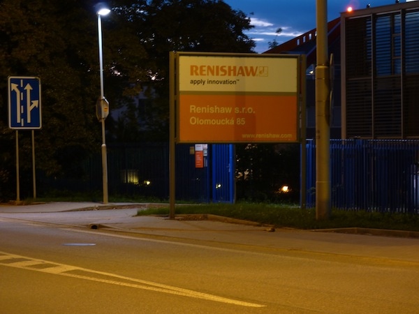 Renishaw - a company site illumination